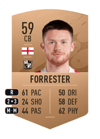 Will Forrester Common 59 OVR