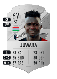 Musa Juwara Rare 67 OVR