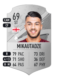 Georges Mikautadze Rare 69 OVR