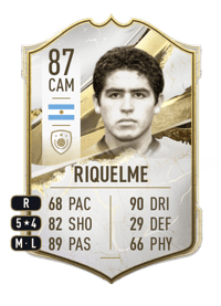 Juan Román Riquelme Icon 87 OVR