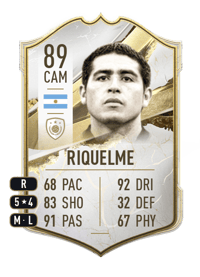 Juan Román Riquelme Icon 89 OVR