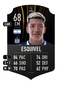 Matías Esquivel CONMEBOL LIBERTADORES 68 OVR
