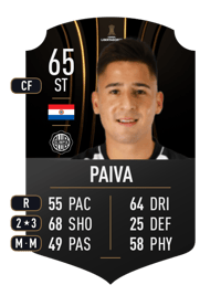 Guillermo Paiva CONMEBOL LIBERTADORES 65 OVR