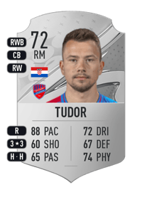 Fran Tudor Rare 72 OVR