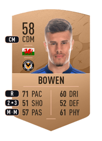 Sam Bowen Common 58 OVR