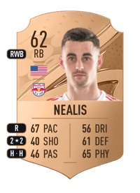 Dylan Nealis Rare 62 OVR