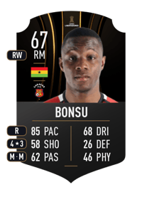 Osei Bonsu CONMEBOL LIBERTADORES 67 OVR