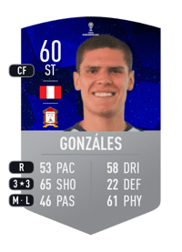 Sebastian Gonzáles CONMEBOL SUDAMERICANA 60 OVR
