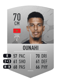 Azzedine Ounahi Common 70 OVR