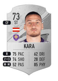 Ercan Kara Rare 73 OVR