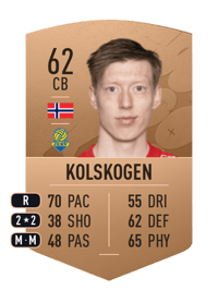 Ole Martin Kolskogen Common 62 OVR