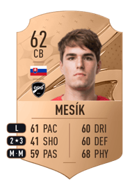 Ivan Mesík Rare 62 OVR