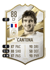 Eric Cantona Icon 88 OVR