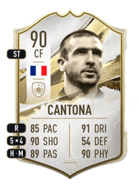 Eric Cantona Icon 90 OVR