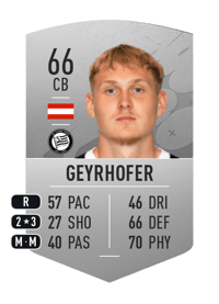 Niklas Geyrhofer Common 66 OVR