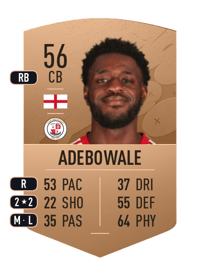 Manny Adebowale Common 56 OVR