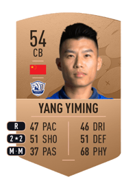 Yang Yiming Common 54 OVR