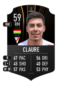 Sebastián Claure CONMEBOL LIBERTADORES 59 OVR
