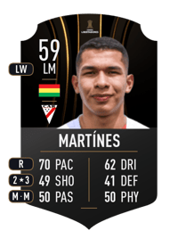 José Martínes CONMEBOL LIBERTADORES 59 OVR
