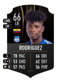 Jackson Rodríguez CONMEBOL LIBERTADORES 66 OVR