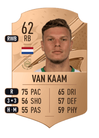 Joël van Kaam Rare 62 OVR