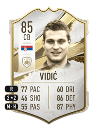 Nemanja Vidić Icon 85 OVR