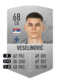 Ranko Veselinović Common 68 OVR