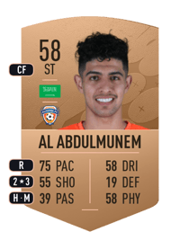 Malek Al Abdulmunem Common 58 OVR