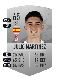 Julio Martínez Common 65 OVR