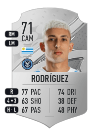Santiago Rodríguez Rare 71 OVR