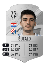 Boško Šutalo Rare 72 OVR