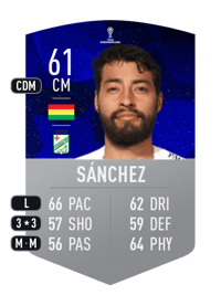 Leonardo Sánchez CONMEBOL SUDAMERICANA 61 OVR