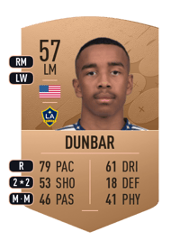 Cameron Dunbar Common 57 OVR