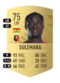 Kamaldeen Sulemana Common 75 OVR