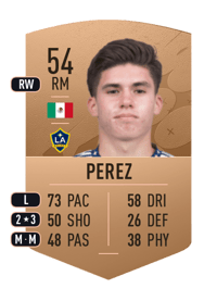 Jonathan Perez Common 54 OVR