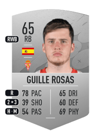 Guille Rosas Common 65 OVR