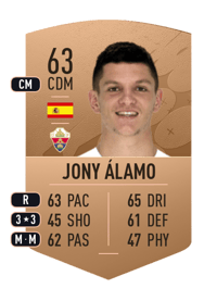 Jony Álamo Common 63 OVR