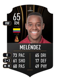 Álvaro Meléndez CONMEBOL LIBERTADORES 65 OVR