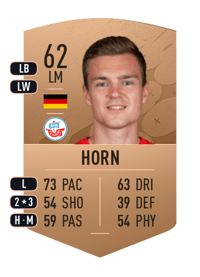Luca Horn Common 62 OVR