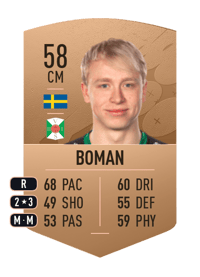 André Boman Common 58 OVR