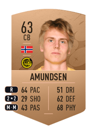 Isak Helstad Amundsen Common 63 OVR