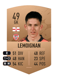 Jack Lemoignan Common 49 OVR