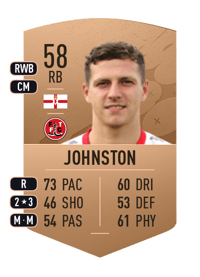 Carl Johnston Common 58 OVR