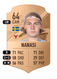 Sebastian Nanasi Rare 64 OVR