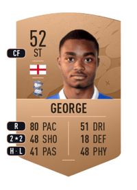 Adan George Common 52 OVR