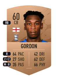 Nico Gordon Common 60 OVR