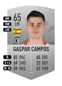 Gaspar Campos Common 65 OVR