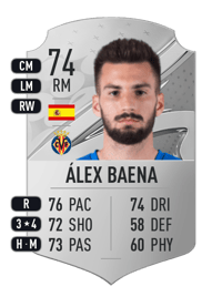 Álex Baena Rare 74 OVR