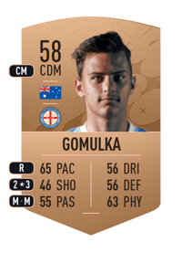 Taras Gomulka Common 58 OVR