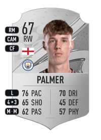 Cole Palmer Rare 67 OVR